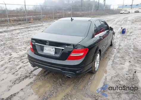 2012 Mercedes-Benz C 300 Sport 4Matic from USA, damaged, VIN WDDGF8BB0CR233912